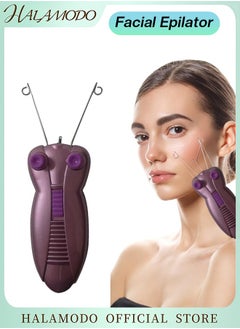 Women's Facial Hair Remover Ladies Electric Beauty Epilator Facial Threading Hair Removal Shaver Face Massager Automatic Threader Machine Epilator for Fine Hairs on Face & Chin & Upper Lip & Arms - pzsku/Z87A4883B72C3FFCE4007Z/45/_/1733745876/e83094f5-9ba5-4e5f-9d56-f7116954700b