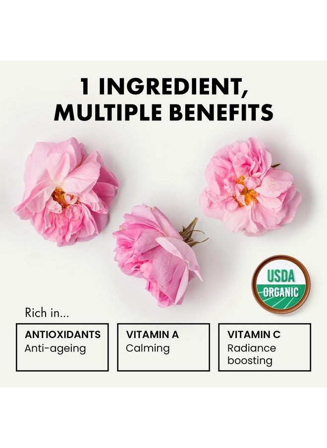 Eclat Skincare Rose Water Facial Toner Organic Rosewater Toner Spray For Face Pore Minimizer Hydrating Toner Face Mist Pure Rose Water Toner For Dry Skin 100% Rose Water For Hair And Skin Face Toner For Women  - Image 5