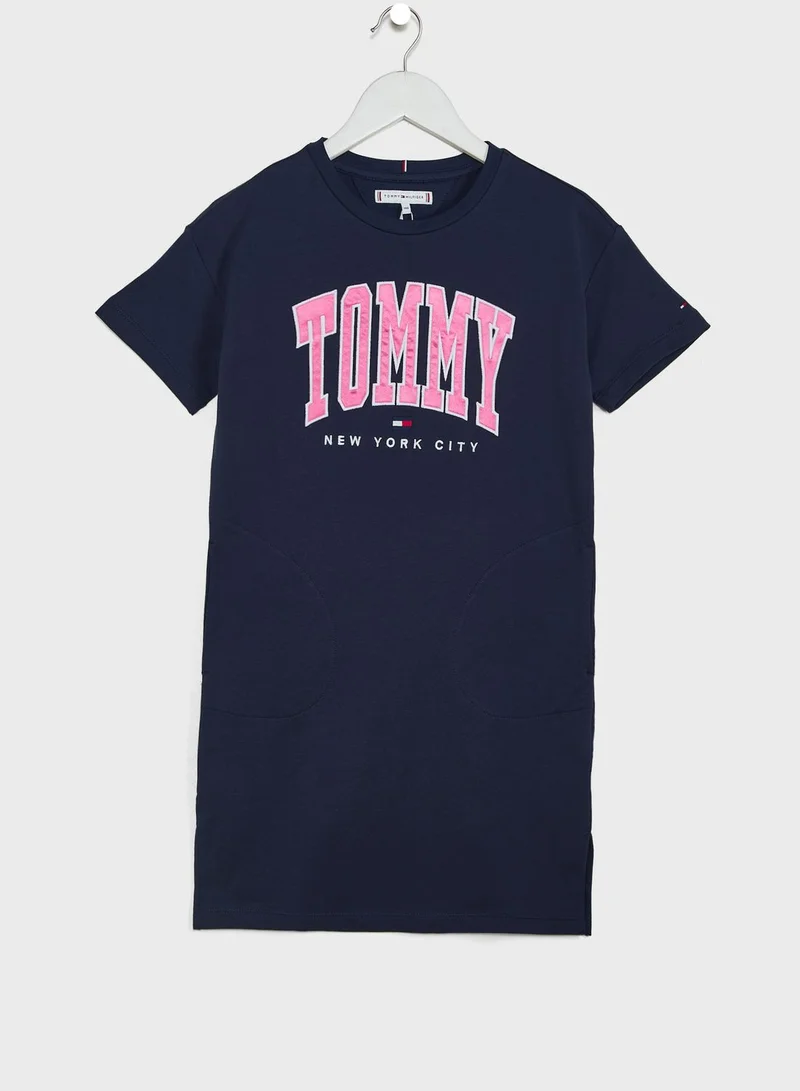 TOMMY HILFIGER Kids Logo Dress