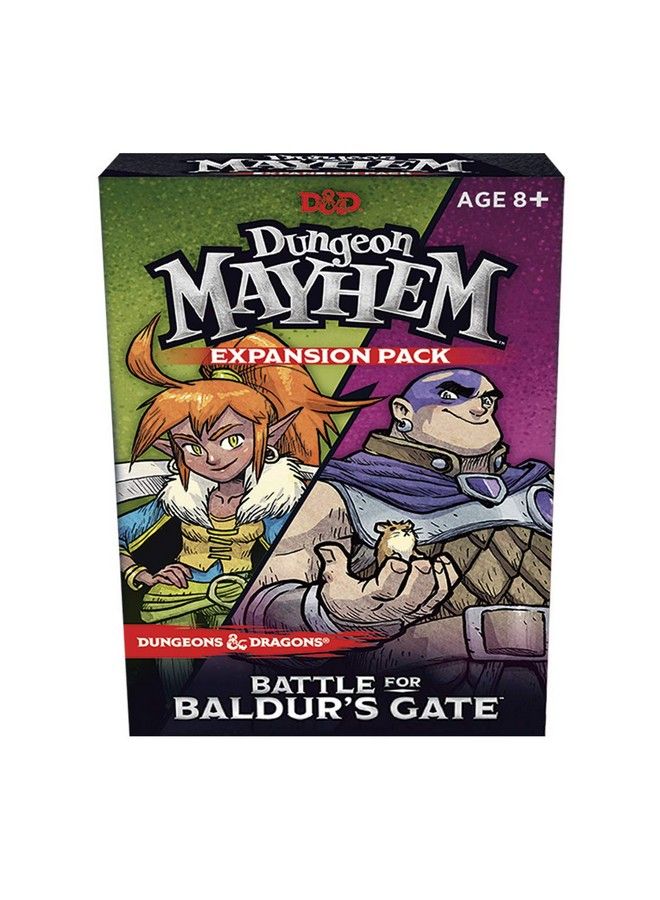Dungeons & Dragons Wizards of The Coast Dungeon Mayhem: Battle for Baldur’S Gate (C76940000) Black - Image 1