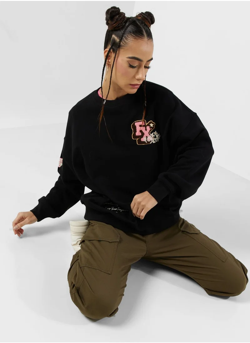 FINGERCROXX Logo Sweatshirt