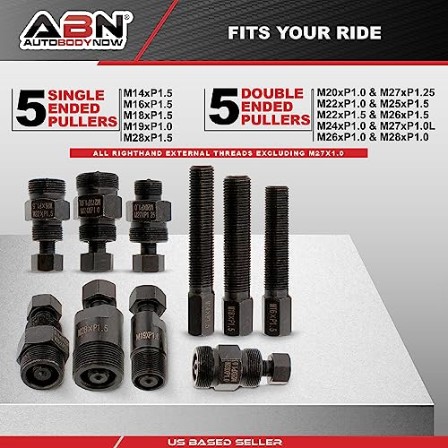 ABN Fly Wheel Puller Motorcycle Flywheel Puller Set Flywheel Puller Tool, Universal Flywheel Puller Set – Metric, 10pc - Image 2