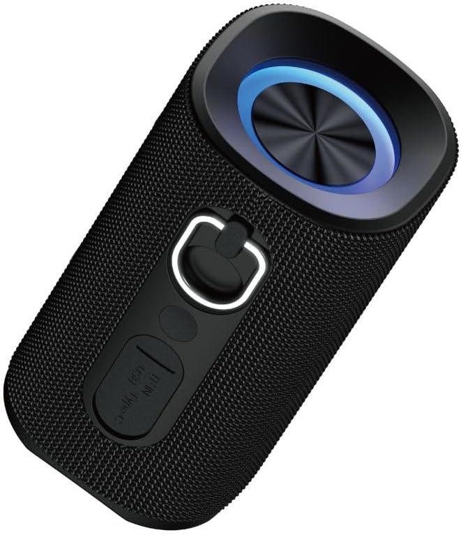 RIVERSONG Jazz L16 Portable Bluetooth Speaker – 20W HD Stereo Sound, Super Bass, IPX6 Waterproof, RGB Light Show, TWS Pairing, 5H Playtime, Type-C Charging - Image 1