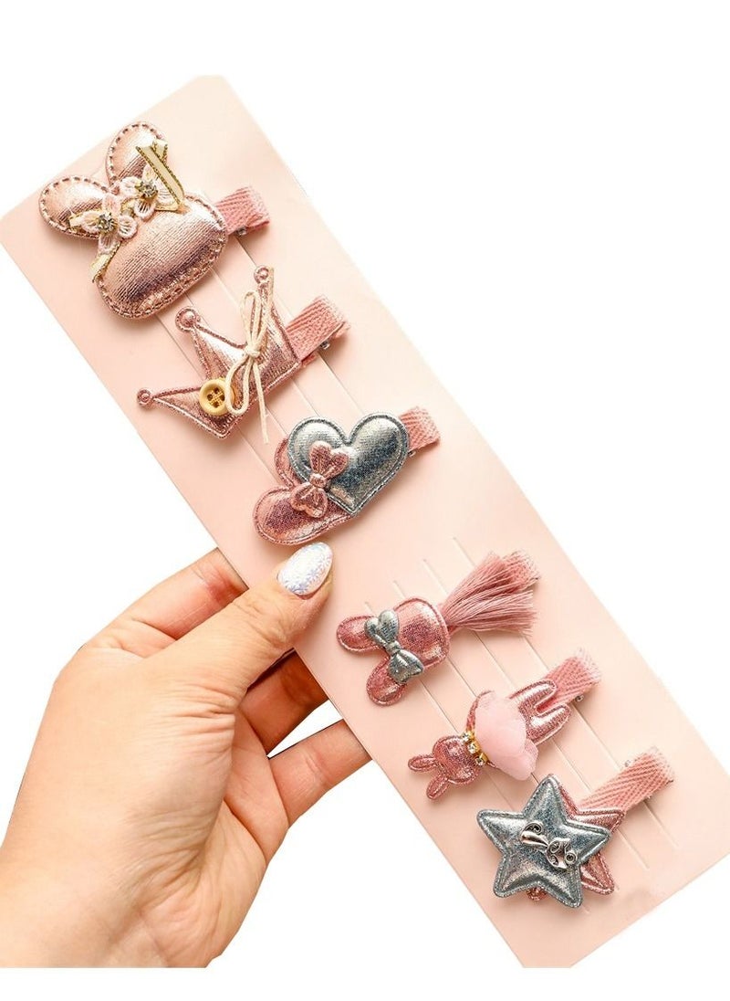 Generic - 6-Piece Cute Korean Style Hair Clips - Image 1