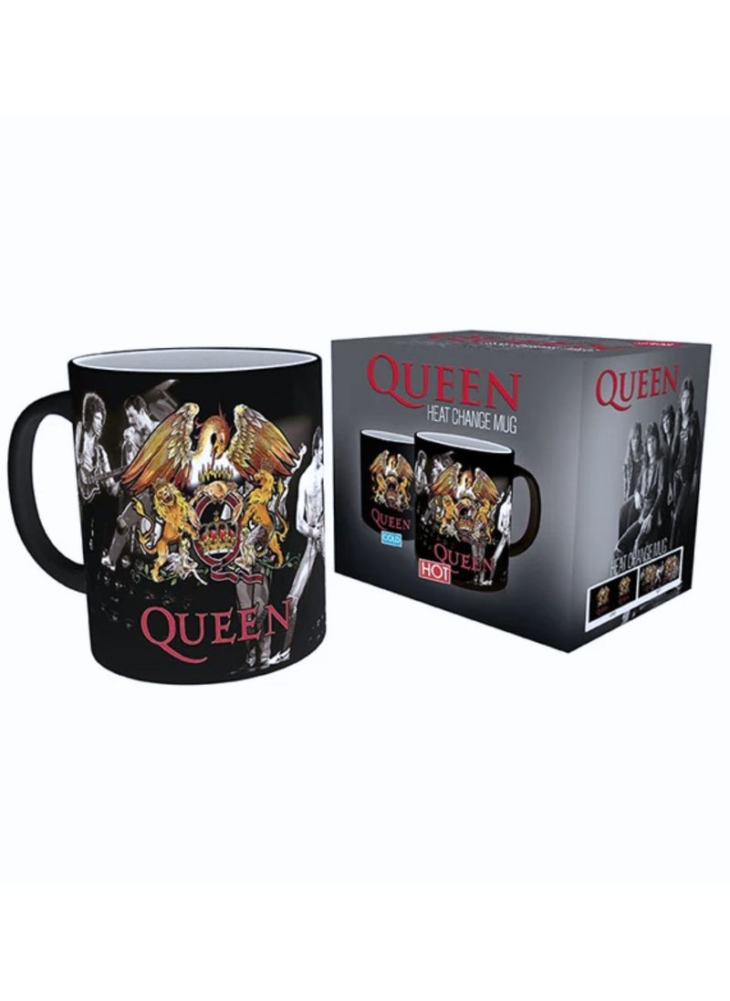 Queen QUEEN - Crest - Mug Heat Change - 320 ml  - Image 1