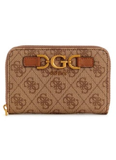 GUESS Dagan Medium Zip Around Dove Logo  - Image 1