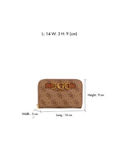 GUESS Dagan Medium Zip Around Dove Logo  - Image 4