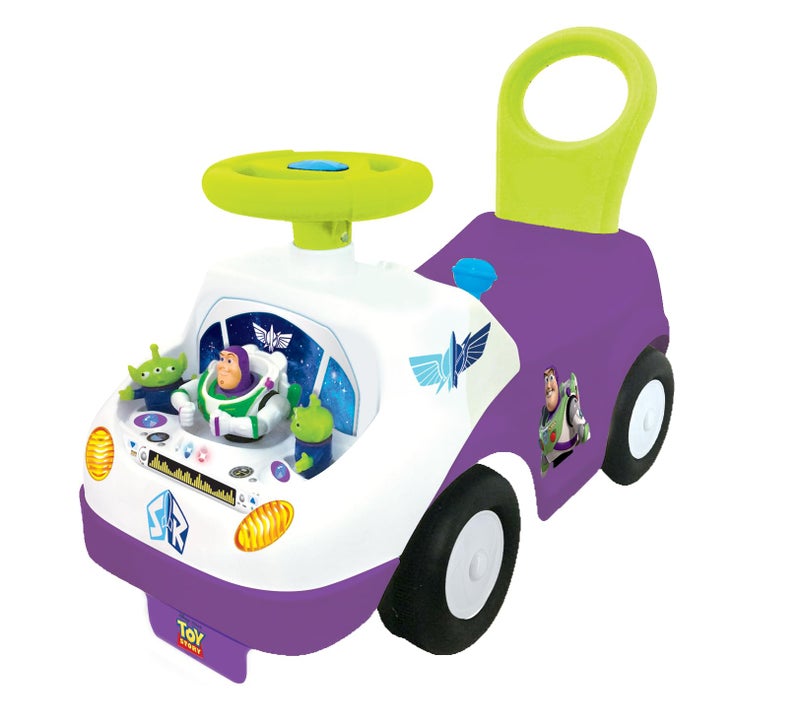 Kiddieland My First Buzz Ride-On Toddler Toy with Music, Flashing Lights, Interactive Dashboard, Foot-to-Floor Design, Sturdy Construction, Ages 2+ - Image 1