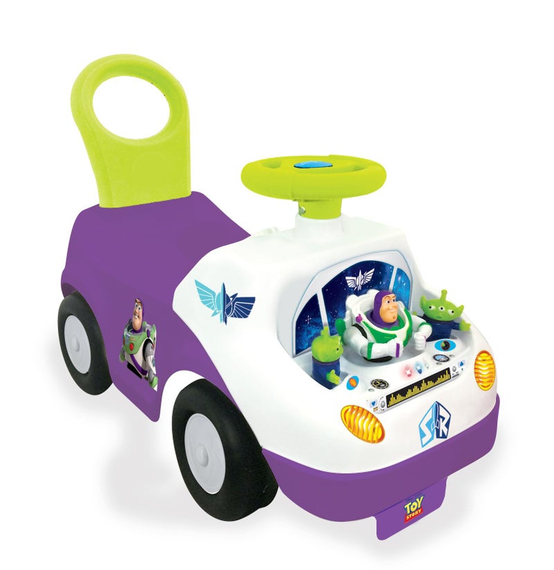 Kiddieland My First Buzz Ride-On Toddler Toy with Music, Flashing Lights, Interactive Dashboard, Foot-to-Floor Design, Sturdy Construction, Ages 2+ - Image 2