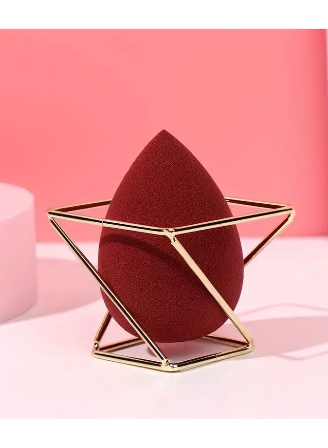 ORiTi Makeup Sponge Storage Stand Metal Makeup Sponge Holder Display Stand Beauty Foundation Sponge Drying Rack - Image 3