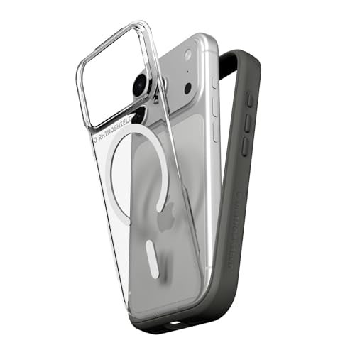 RhinoShield Phone Case Compatible with MagSafe for iPhone 17 Pro Mod NX Modular Protective Bumper Case with Backplate Superior Magnetic Military Grade Drop Protection Graphite - Image 1