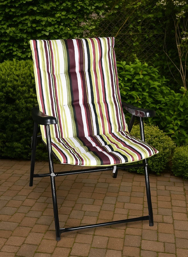 كادي ون كرسي تخييم قابل للطي مقعد تخييم مبطن خفيف الوزن بظهر مرتفع للتخييم في الهواء الطلق والشاطئ للتخييم و الرحلات - Image 2