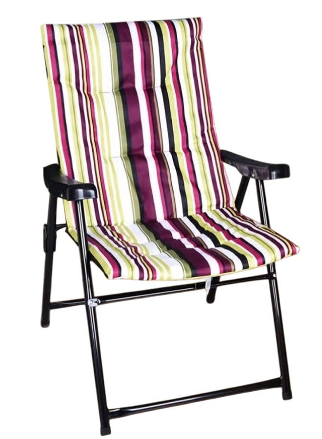 كادي ون كرسي تخييم قابل للطي مقعد تخييم مبطن خفيف الوزن بظهر مرتفع للتخييم في الهواء الطلق والشاطئ للتخييم و الرحلات - Image 1