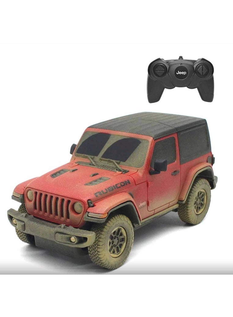 جيب سيارة تحكم عن بعد من نوع Rastar R/C 1:24 جيب رانجلر روبيكون النسخة الموحلة - Image 2