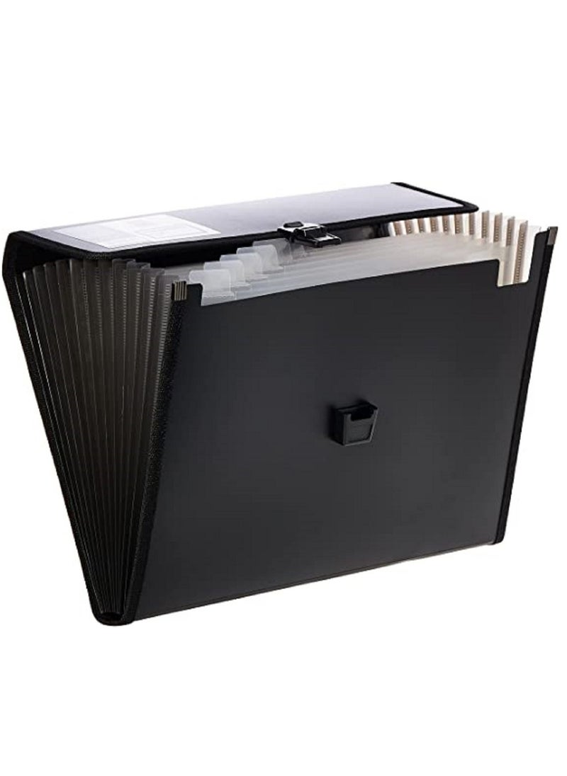 Deli - Expanding File 13 Pockets A4 5231 Deli With Smart Lock and Index - Image 1