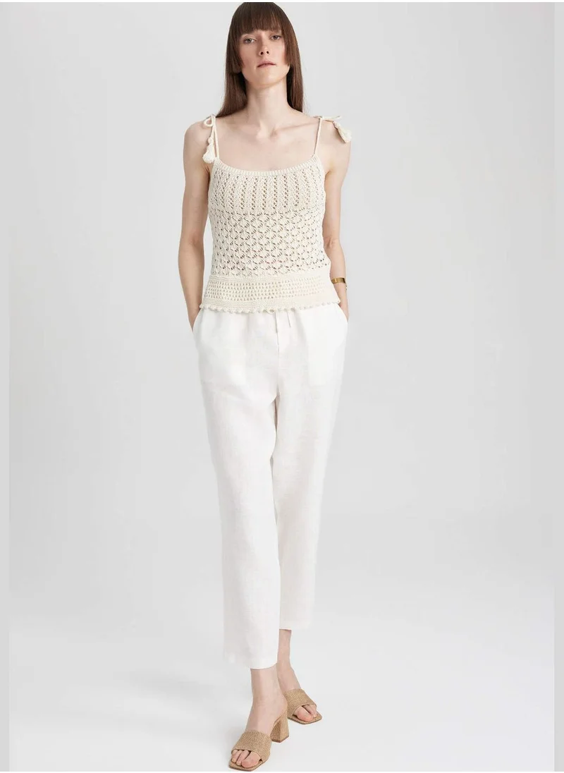 DeFacto Woman Jogger Fit Woven Trousers