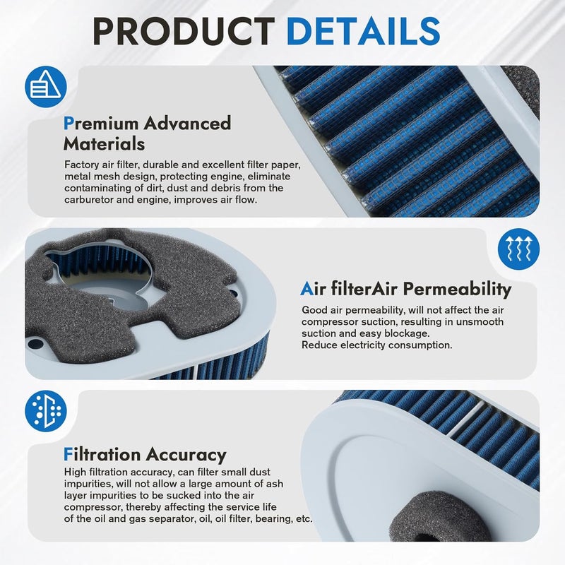 Cyleto HD-1390 Air Filter Cleaner for Harley Davidson EVO Models 1990-1998 - Image 3