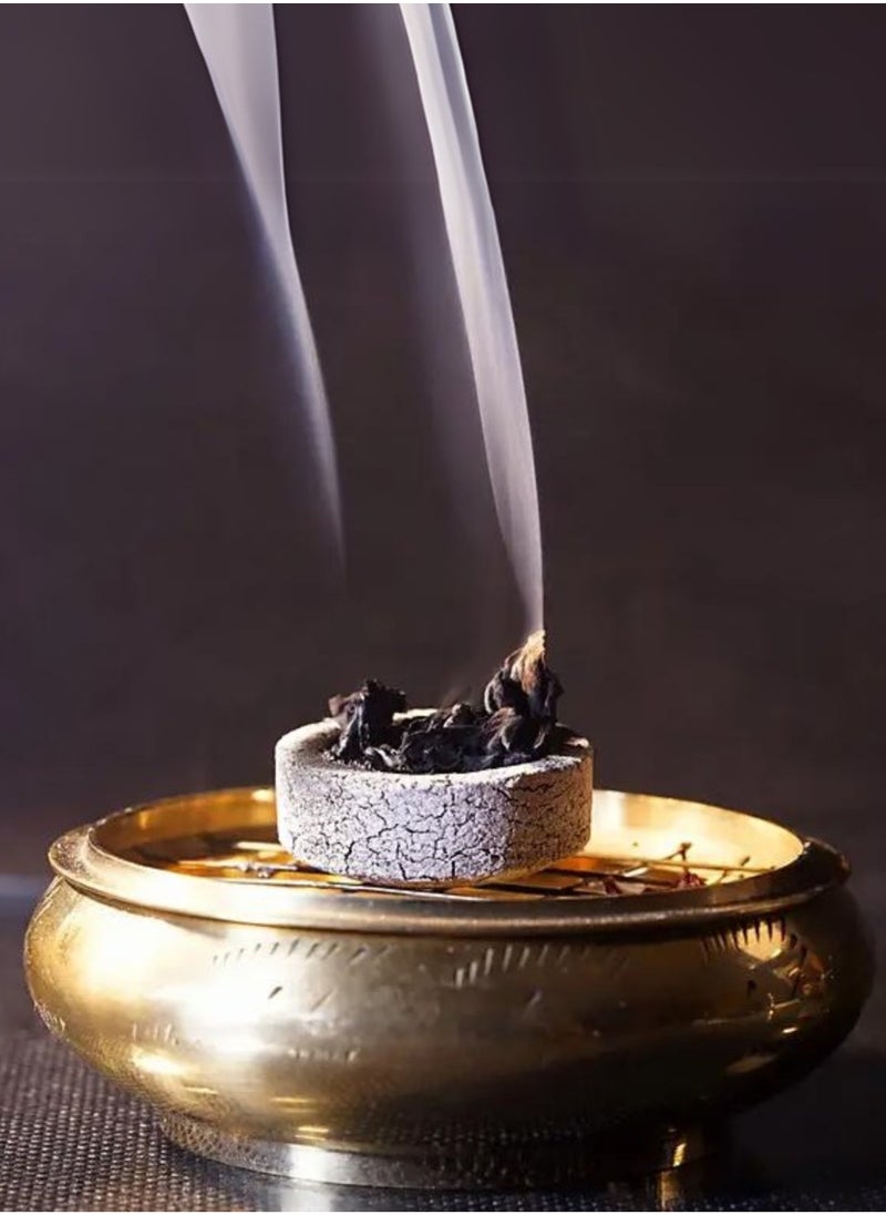 Awafi Mill - Opoponax Resin Incense | Premium Handpicked Resin with Triangle Charcoal Tablet - Image 1