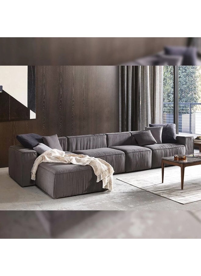 DIVINE FURNITURE Lined Corner Sofa  - Image 5