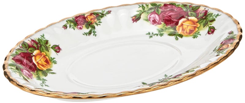 Royal Albert Old Country Roses Gravy Boat Stand - Image 2