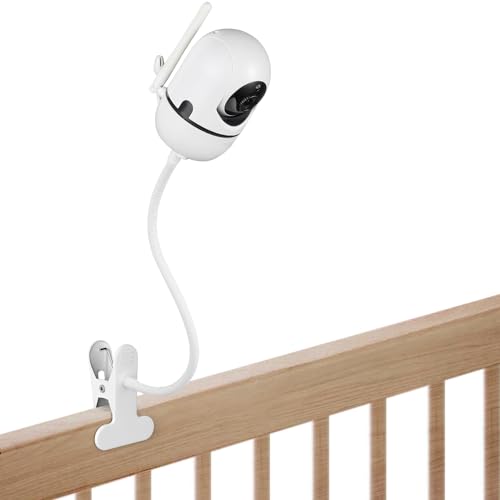 wochel Flexible Baby Monitor Mount Compatible with HelloBaby HB65/HB40/HB6550/HB66/HB6339/HB6550 Pro, ANMEATE SM935E, Baby Camera Mount Without Tools or Wall Damage - Image 1
