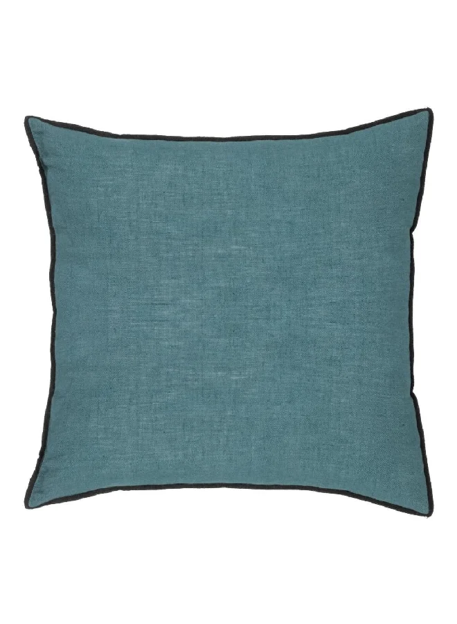 atmosphera Linah Premium Quality Cushion with Removable Cover Duck Blue 45 x 45 cm 194315Q