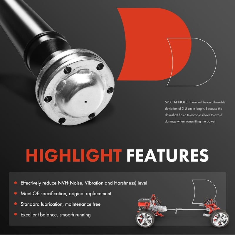 A-Premium مجموعة عمود القيادة الخلفي الكامل A-Premium لسيارة فولفو S60 - Image 4