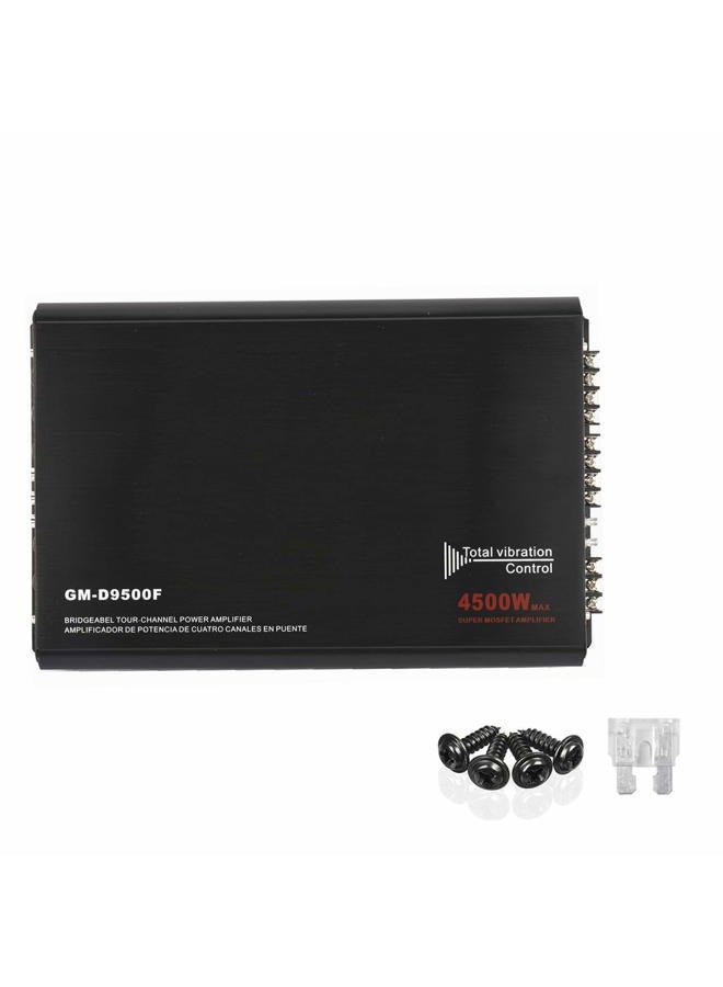 YaeCCC NC YaeCCC 4-Channels 4500W Car Power Amplifier Class A/B Car Audio Stereo Amplifier - Image 1