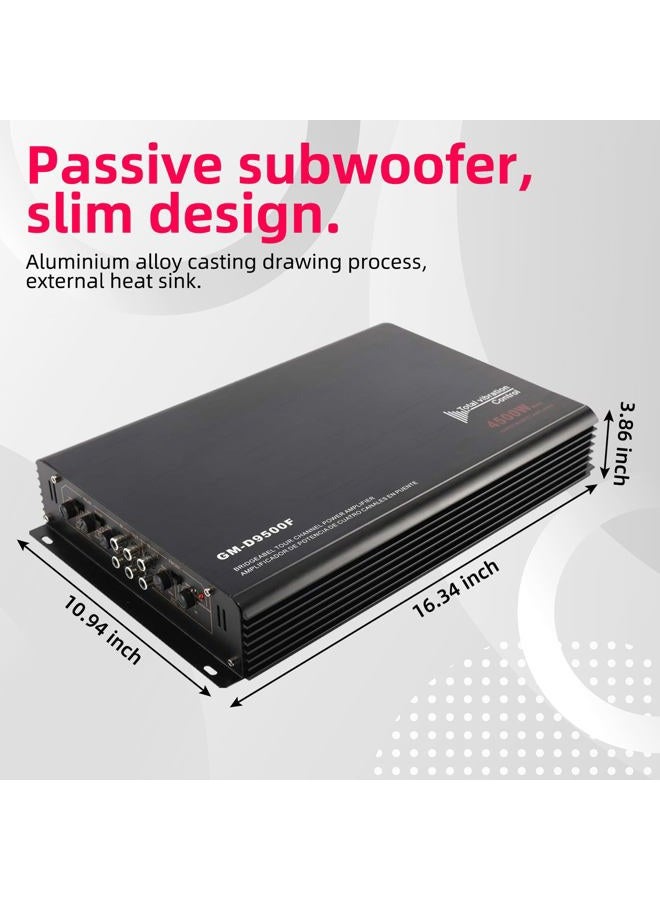 YaeCCC NC YaeCCC 4-Channels 4500W Car Power Amplifier Class A/B Car Audio Stereo Amplifier - Image 5