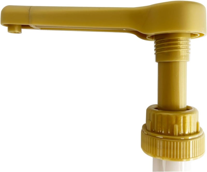 POFFYA Sauce Pump Dispenser for Torani Davinci 64oz, Ghirardelli 87.3 to 90.4 Fluid Ounce Sauce Bottles, 2pack Coffee Syrup Sauce Pumps with 0.5oz Each Pump - Image 3
