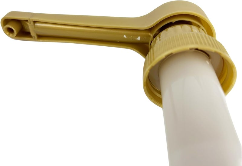POFFYA Sauce Pump Dispenser for Torani Davinci 64oz, Ghirardelli 87.3 to 90.4 Fluid Ounce Sauce Bottles, 2pack Coffee Syrup Sauce Pumps with 0.5oz Each Pump - Image 5