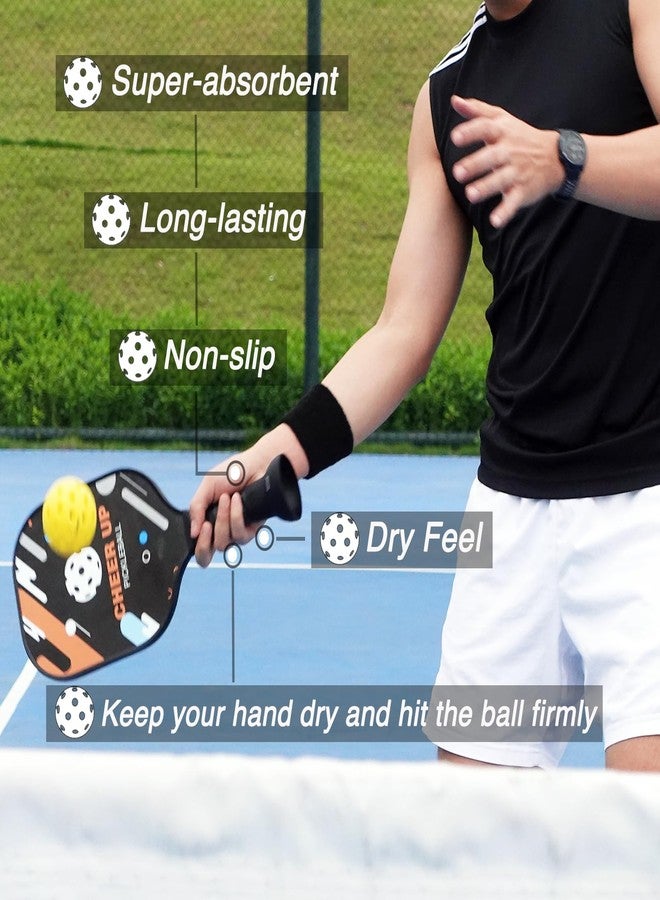 Tannius Pickleball Paddle Grip Tape, 6 Pack Precut Dry Feel Pickleball Grips, Absorbent and Enhanced Pickleball Paddle Overgrip (6-Pack Purple) - Image 3
