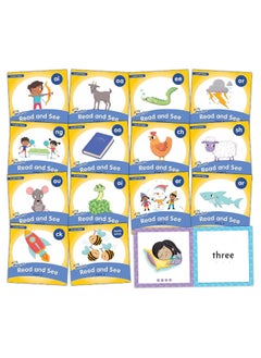 Jolly Phonics Read and See, Pack 2: In Print Letters (American English Edition) 
