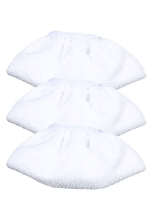 3-Piece Cloth Set Replacement for Karcher SS-1942 White  - Image 2