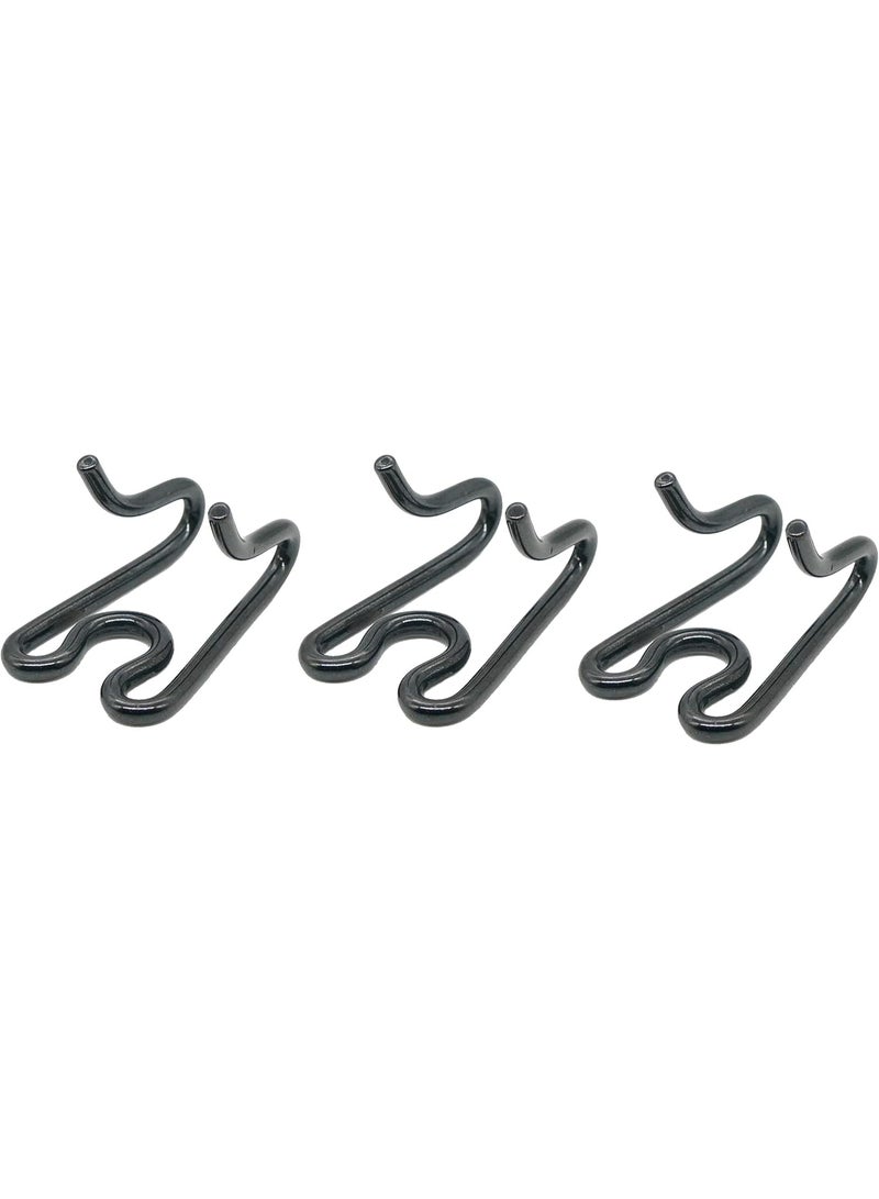 Black stainless steel additional fork buckle for dog training collar - suitable for small and medium-sized dogs - (2.25mm) - Image 2