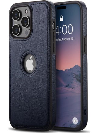 iPhone 15 Pro Case, Vegan Leather Protective Case for Apple iPhone 15 Pro, Luxury, Elegant and Beautiful Design Cover, Non-Slip Vintage Looking Perfect Stitching Leather Case (Royal Blue) - pzsku/Z87A6B8D045E116F6B2BEZ/45/1746212252/8e908e86-1cd0-479c-949b-f9039ad7ba2a