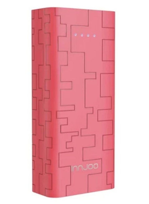 InnJoo Cube 1 backup battery with a capacity of 5000 mAh for smart phones, red