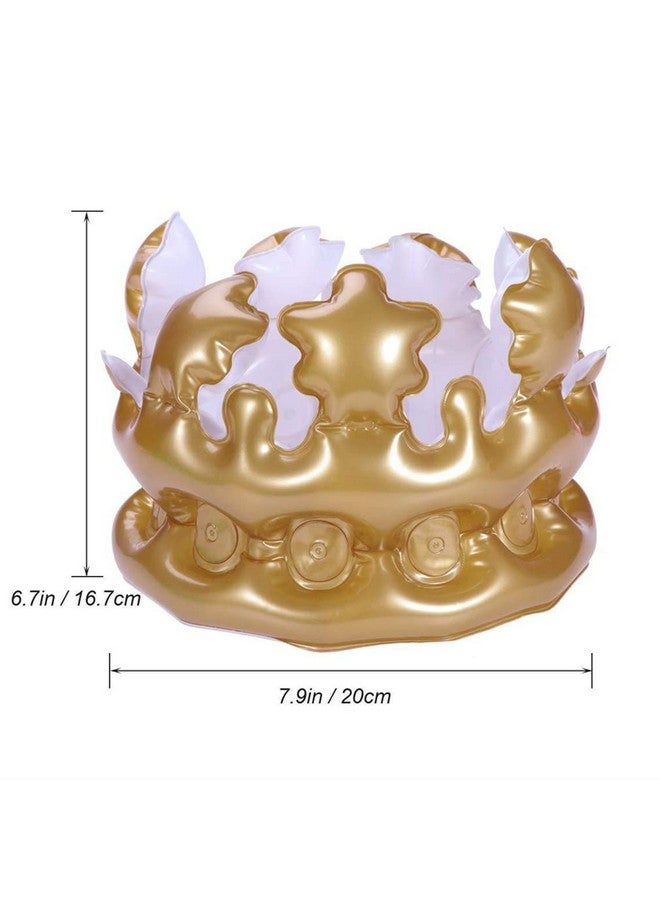Haobase Inflatable Adult Queen Crown Fancy Dress Hen Party Decorations Toy - Image 3