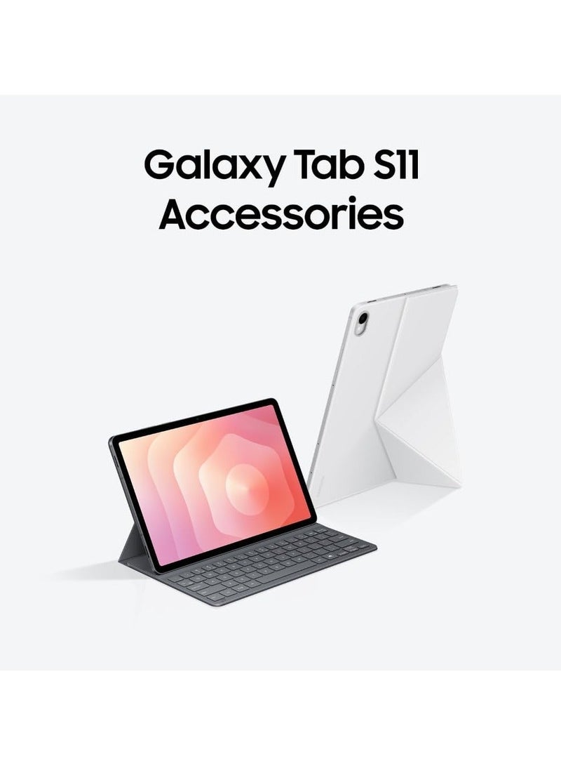 سامسونج جهاز Galaxy Tab S11 مزود بتقنية الذكاء الاصطناعي، وقلم S-Pen سداسي الشكل في العلبة، وشاشة Dynamic AMOLED 2X مقاس 27.8 سم (11 بوصة)، ومعدل تحديث 120 هرتز، وتطبيقات احترافية مثبتة مسبقًا، وذاكرة وصول عشوائي 12 جيجابايت، وسعة تخزين 512 جيجابايت، وجهاز لوحي مزود بتقنية Wi-Fi، فضي (SM-X730) - Image 4