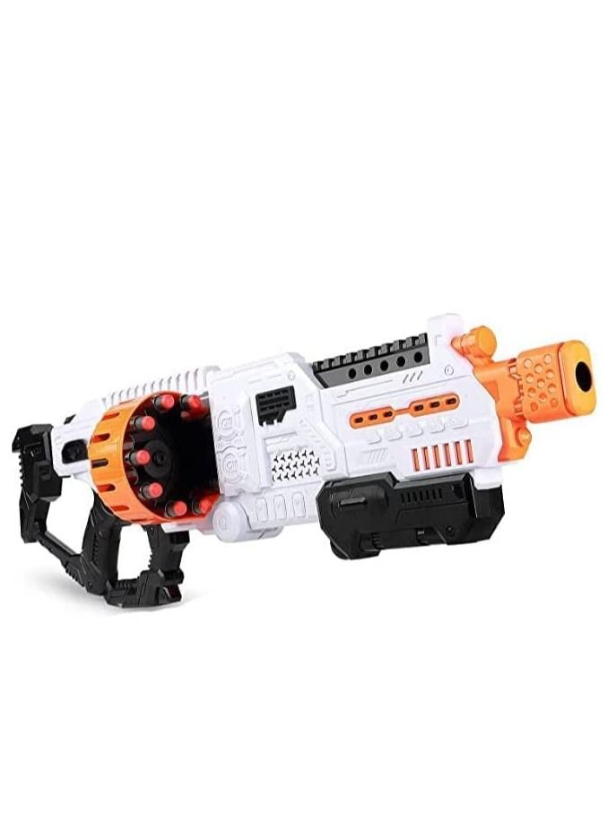 REBENUO Foam dart launcher with 25 darts. Three shooting positions - Image 1