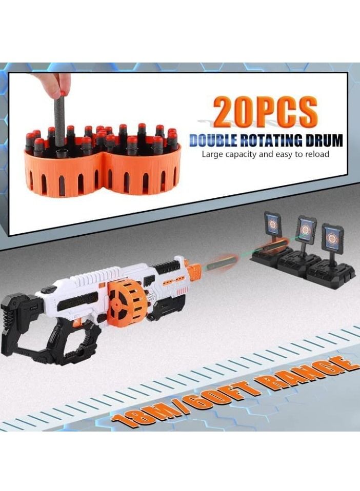 REBENUO Foam dart launcher with 25 darts. Three shooting positions - Image 2