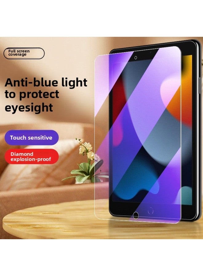 For Ipadair6 Tempered Film 25 IPad10 Protective Film For Apple Mini7pro Anti-blue Glass Film-Color:Anti-blue Light Tempered Film + Packaging-Size:Ipad Mini1/2/3 7.9inch