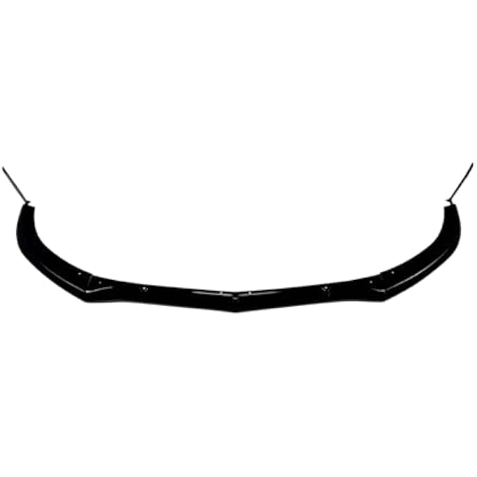 AUSMILA Front Bumper Spoiler Lip Kit for Benz C Class W205 S205 2015-2022 C63 AMG 4-Door 5-Door - Image 1