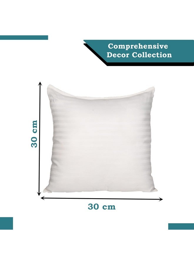 Kuber Industries Kuber Industries Pack of 3 Cushion Filler | 12x12 Inch | Cushion Pillow Filler | Fluffy Microfiber Cushion Filler for Sofa-Living Room-Bedroom D�cor | Throw Cushion Pillow | White - Image 3