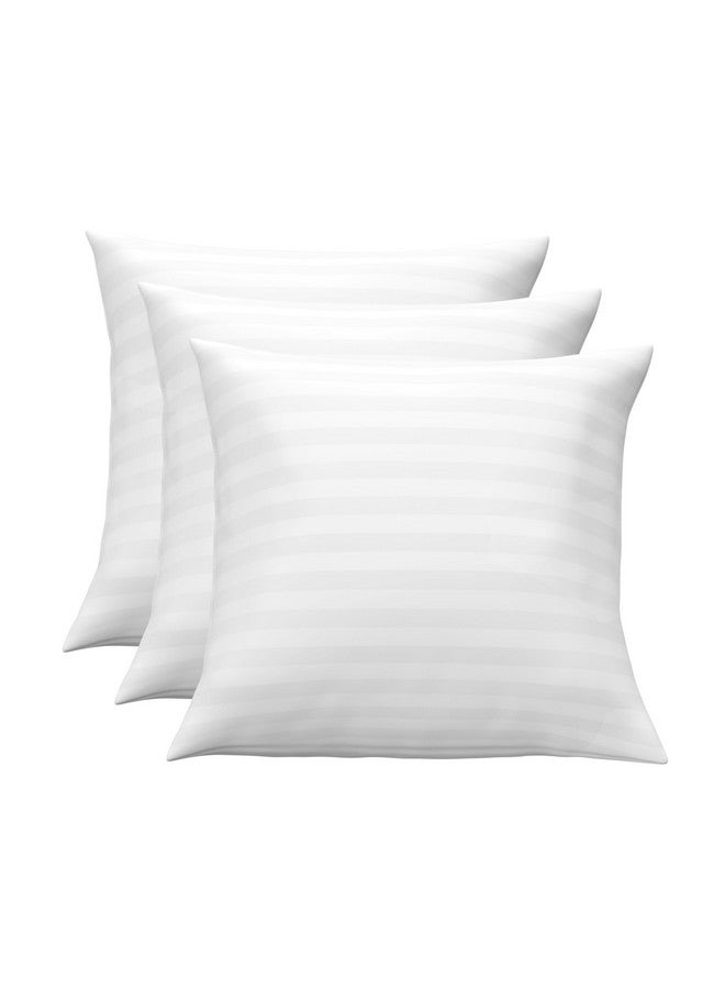 Kuber Industries Kuber Industries Pack of 3 Cushion Filler | 12x12 Inch | Cushion Pillow Filler | Fluffy Microfiber Cushion Filler for Sofa-Living Room-Bedroom D�cor | Throw Cushion Pillow | White - Image 1