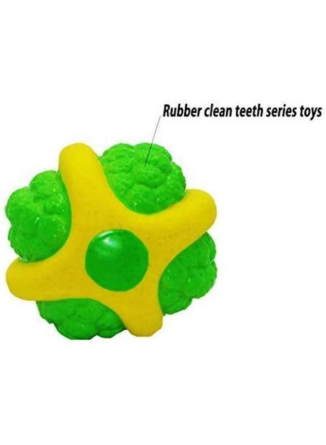 لعبة البطيخ المطاطية الصاخبة من إيتويز لجميع أنواع الكلاب والقطط والجراء والقطط الصغيرة (متوسطة الحجم). - Image 3