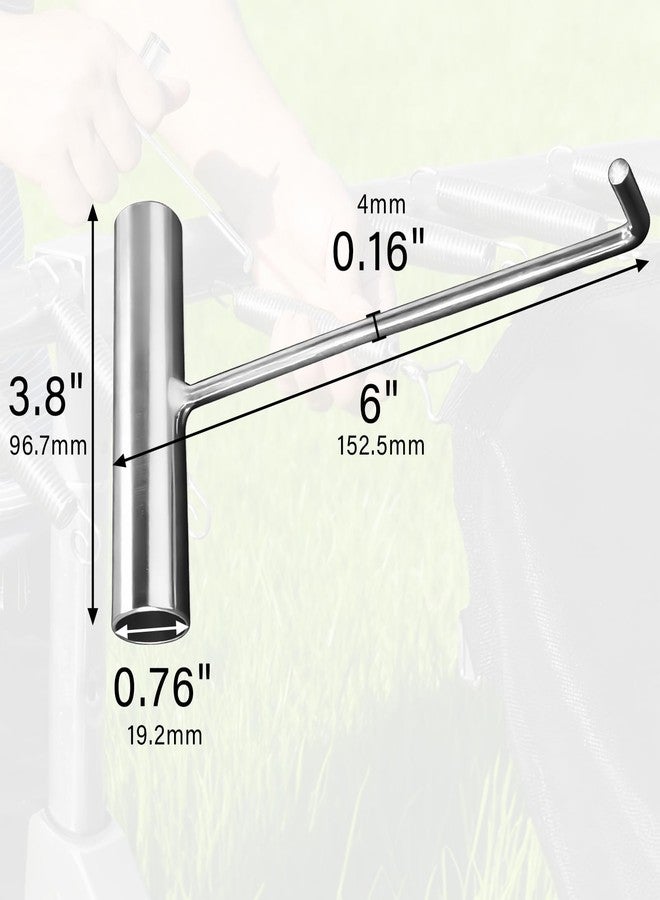 OK5STAR 2 Pack Trampoline Spring Tool, Heavy Duty Spring Puller & Installation Hook with Comfortable Grip - Safe & Easy Removal Tool for Trampoline Repair and Assembly - Image 3
