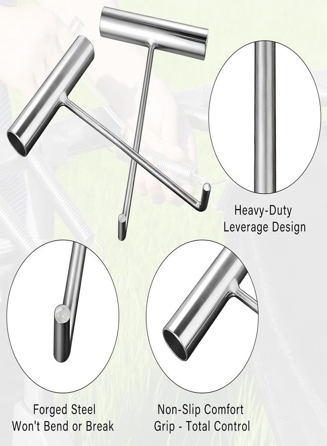 OK5STAR 2 Pack Trampoline Spring Tool, Heavy Duty Spring Puller & Installation Hook with Comfortable Grip - Safe & Easy Removal Tool for Trampoline Repair and Assembly - Image 4