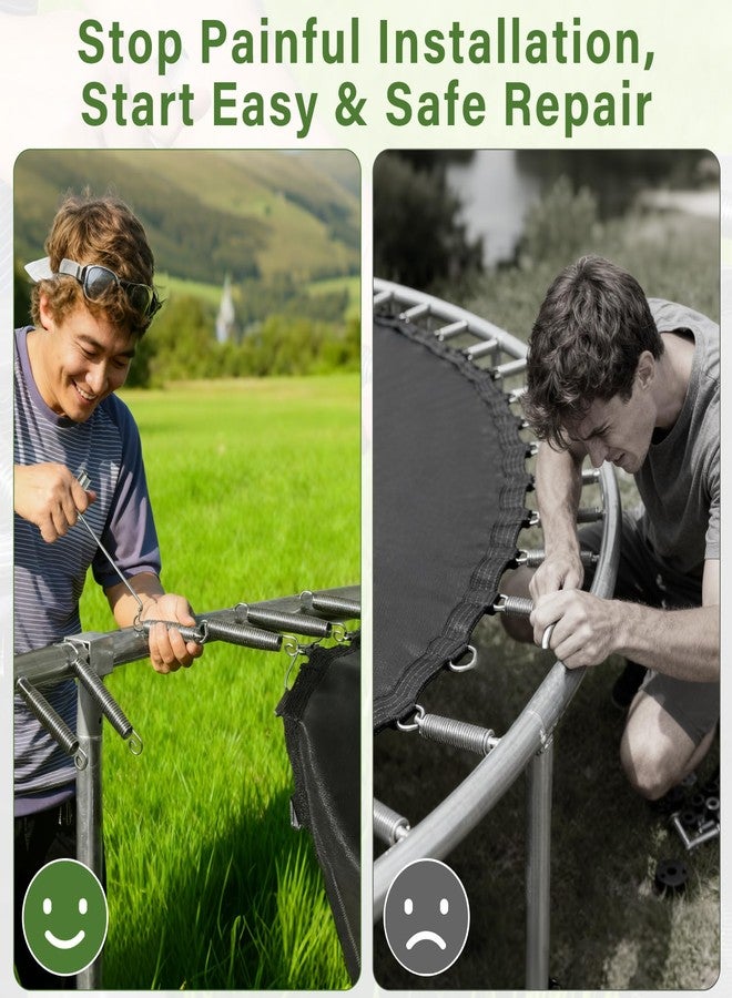 OK5STAR 2 Pack Trampoline Spring Tool, Heavy Duty Spring Puller & Installation Hook with Comfortable Grip - Safe & Easy Removal Tool for Trampoline Repair and Assembly - Image 2