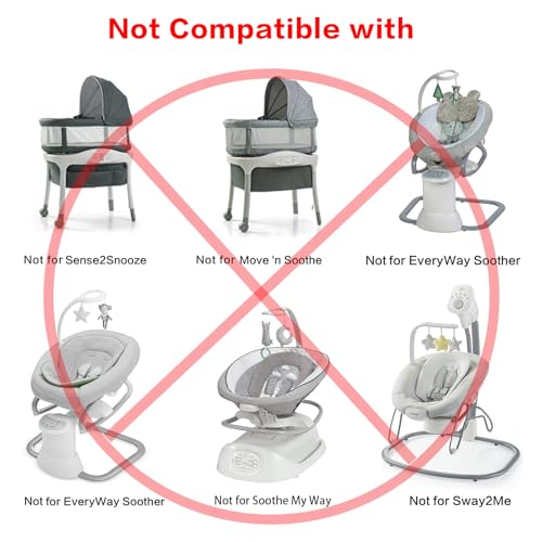 CSDWELL 5V Cord for Baby Swing Compatible with Graco,Munchkin,Kmaier,Jool,Latex,Babybond,Bioby,Bellababy,Ezebaby,Napei,Gopanda,Ixdregan Swing,Wall AC Power Adapter Replacement for SSA-5WVI-05 - Image 3